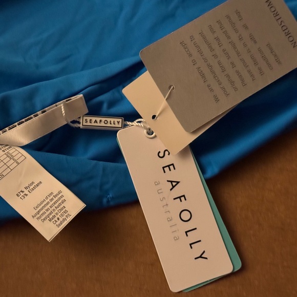 Seafolly Vibrant Blue Swimwear - Picture 4 of 8